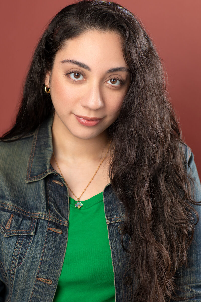 Jade Rain Vega — Denim & Green