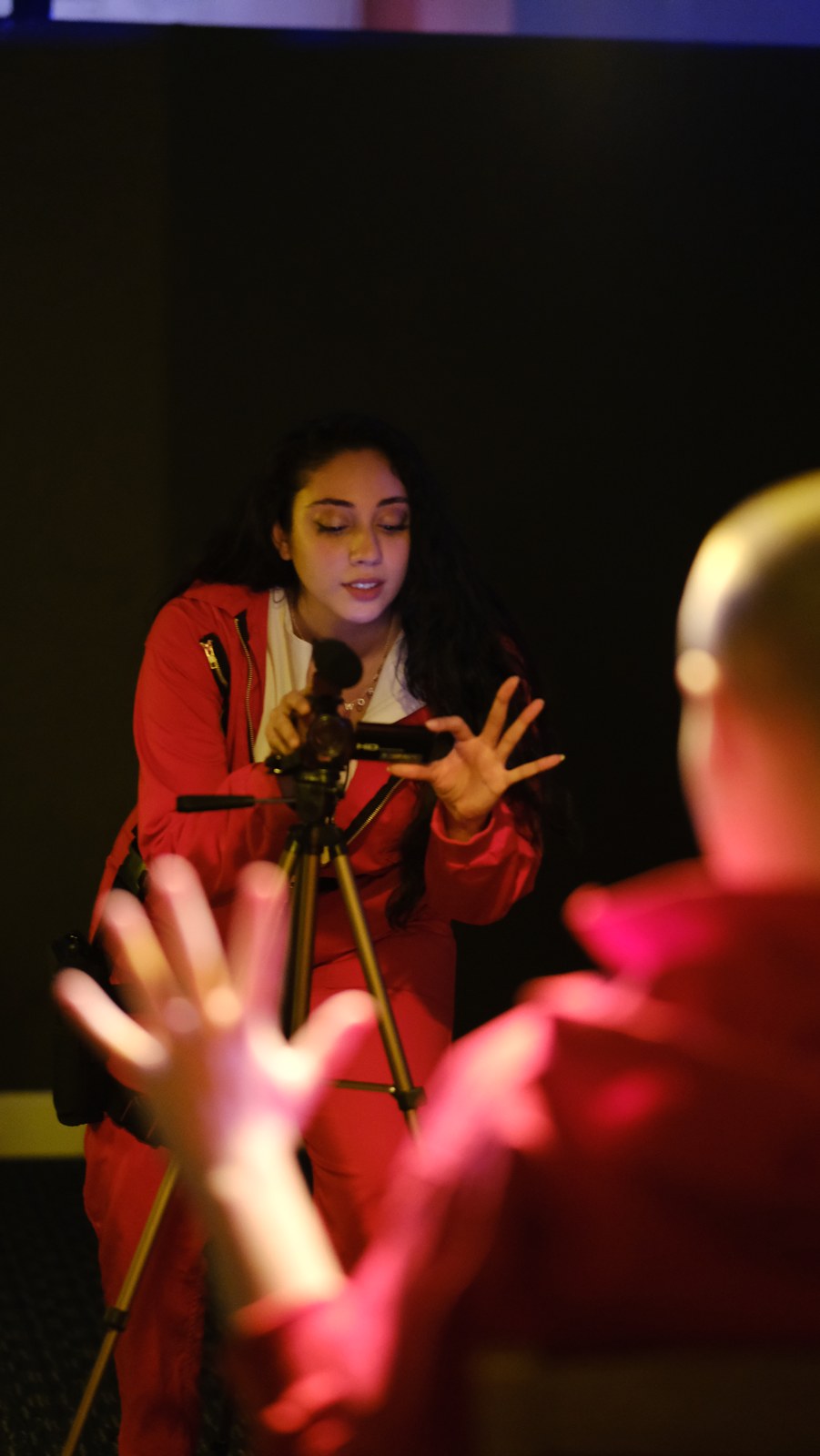 Jade Rain Vega — Behind the scenes 4